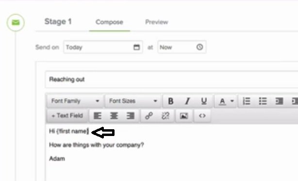 yesware cómo personalizar emails